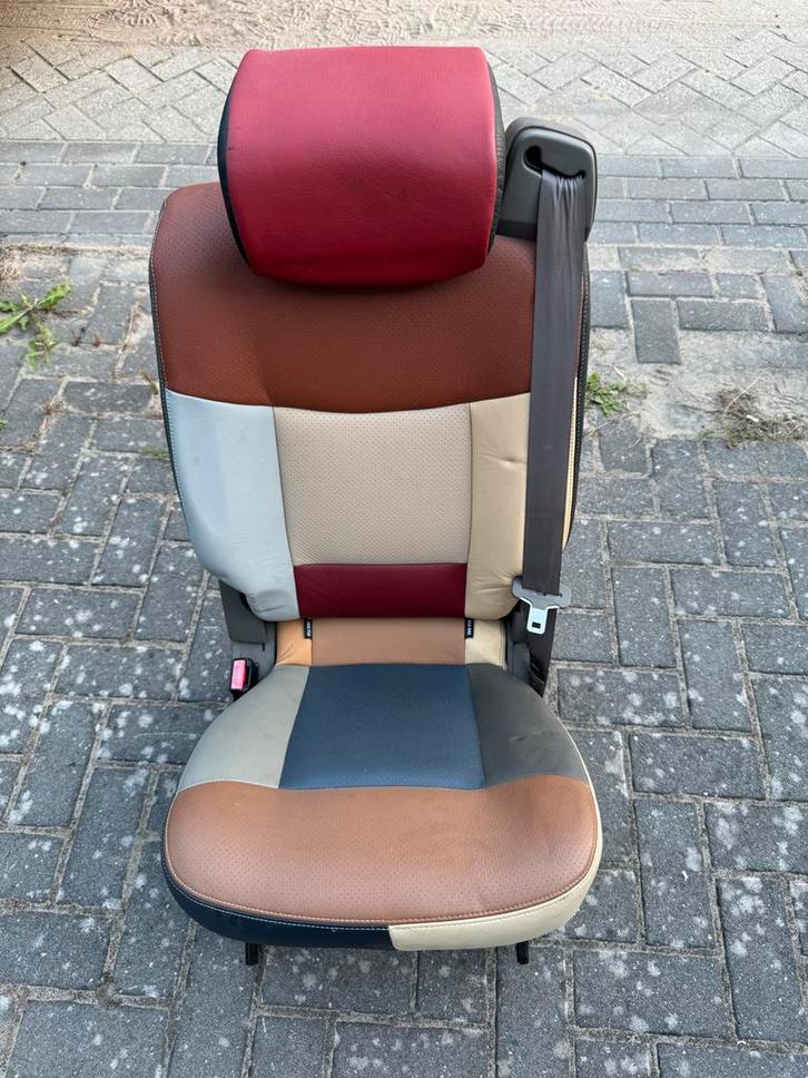 Renault Espace Stoel 2e/3e Rij - Uniek Leer, Auto-onderdelen, Interieur en Bekleding, Renault, Gebruikt, Ophalen of Verzenden