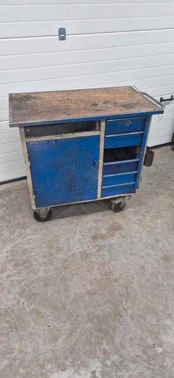 Werkbank op wielen - Rijd goed! beschikbaar voor biedingen