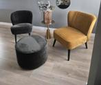 Set van 2 Woood fauteuils en hocker, ongebruikt!, Ophalen, Zo goed als nieuw, 75 tot 100 cm, 50 tot 75 cm