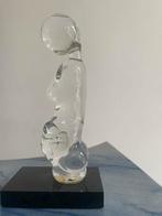 Beeld glas zwangere vrouw Glasblazerij Sprenkels, Antiek en Kunst, Kunst | Designobjecten, Ophalen of Verzenden