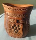 ~1950 Joegoslavisch hand gemaakt houten huwelijks beker, Ophalen of Verzenden