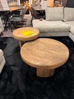 Salontafel set van 2 mango hout NIEUW!, Ophalen, Zo goed als nieuw, Overige kleuren, Hout
