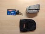 Abus Granit Detecto X-plus 8000 schijfremslot met alarm, Motoren, Accessoires | Sloten, Ophalen of Verzenden, Zo goed als nieuw