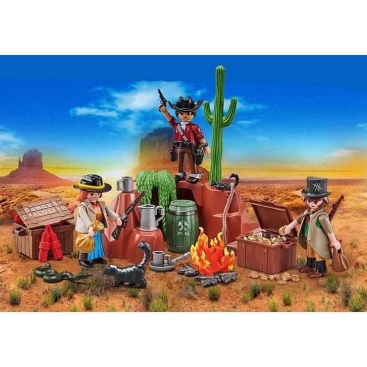 🎁 Playmobil Western 1023 - Bandietenschuilplaats 🎁, Kinderen en Baby's, Speelgoed | Playmobil, Nieuw, Complete set, Ophalen of Verzenden