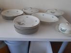 servies Heinrich Antum Bavaria - rozentakje  - dekschaal, Ophalen