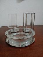 Schaal, windlicht en schaal set - Keltum, Schaal, Rond, Ophalen of Verzenden, Glas