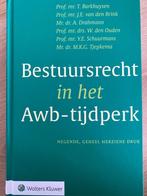 Bestuursrecht in het Awb-tijdperk (9e druk), Boeken, Ophalen of Verzenden, Zo goed als nieuw, Alpha, Wolters Kluwer