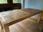Houten tafel 1 x 2 meter, Ophalen, Gebruikt, 100 tot 150 cm, Vijf personen of meer