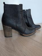 Tamaris leren enkellaarsjes zwart maat 39, Kleding | Dames, Schoenen, Zwart, Lage of Enkellaarzen, Ophalen of Verzenden, Gedragen