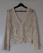 Gehaakte vest en mooie gilet, Ophalen of Verzenden, Nieuw, Maat 36 (S), Wit
