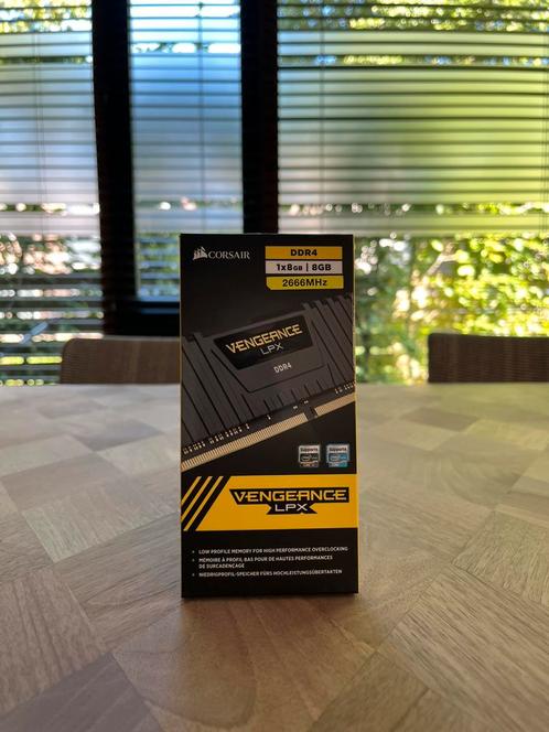 RAM GEHEUGEN DDR4 8GB Corsair Vengeance LPX DDR4-2666, Computers en Software, RAM geheugen, Zo goed als nieuw, Desktop, 8 GB, DDR4