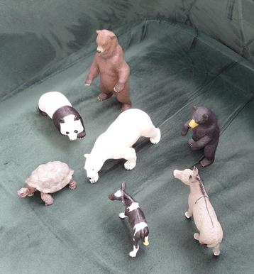 Groepje nieuwe Schleich dieren, nieuw maar znd. kaartje! beschikbaar voor biedingen