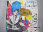 K.L.Saigal  -  Memories      Bollywood India '62, Verzenden, Zo goed als nieuw, 12 inch