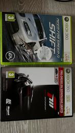 Xbox 360 Stuur + Pedalen + 4 Race Games, Ophalen, Gebruikt, 1 speler, Racen en Vliegen