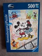 Ravensburger Disney Mickey Mouse Puzzel 500 stukjes, Ophalen of Verzenden, 500 t/m 1500 stukjes, Zo goed als nieuw, Legpuzzel