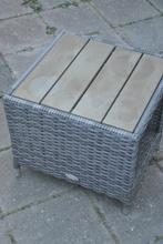 Tuintafeltje 40 bij 44 bij 45 cm, Ophalen of Verzenden, Gebruikt, Rechthoekig