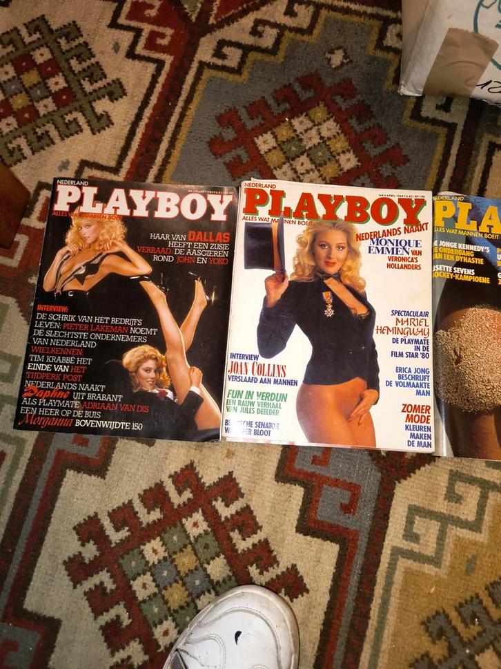 Playboy 1984 & 1985 - Vintage Collectie, Boeken, Tijdschriften en Kranten, Gelezen, Ophalen of Verzenden