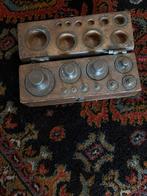 Antieke Gewichten Set in Houten Doos, Ophalen of Verzenden