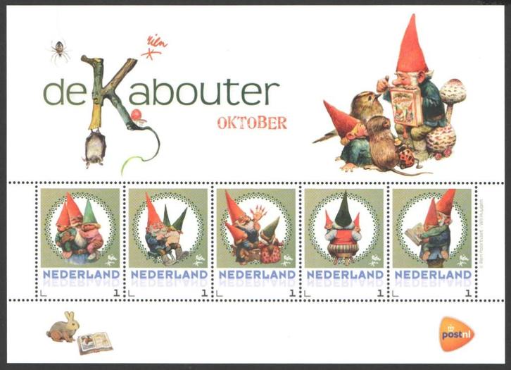 Postzegels De Kabouter: Oktober, Postzegels en Munten, Postzegels | Nederland, Postfris, Na 1940, Ophalen of Verzenden
