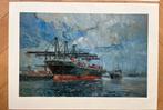 Paul Karrebijn 7 gesigneerde Maritieme Litho's, Ophalen