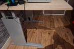 Zware kwaliteit kantoorbureau in hoogte verstelbaar 80x80cm, Huis en Inrichting, Bureaus, Ophalen of Verzenden, Gebruikt