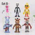 Set 6 five nights at freddy's poppetjes figuren FNAF bluray, Ophalen of Verzenden, Nieuw
