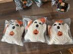 3 Knuffel Spookjes - Halloween Decoratie, Ophalen of Verzenden, Nieuw