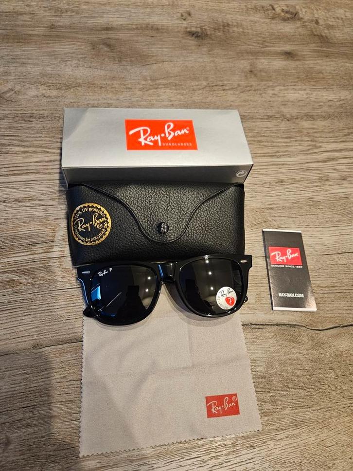 Ray-Ban Wayfarer, Sieraden, Tassen en Uiterlijk, Zonnebrillen en Brillen | Heren, Zo goed als nieuw, Zonnebril, Ray-Ban, Zwart