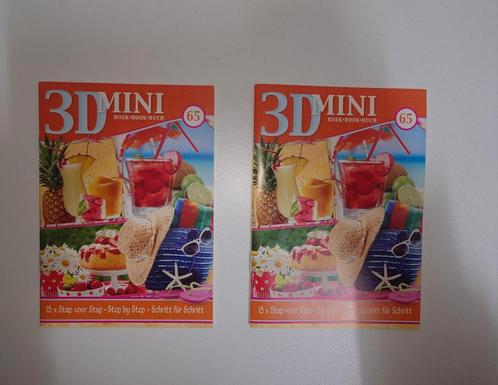 Studiolight 3D mini knipvellen knipvel boek NIEUW, Hobby en Vrije tijd, Kaarten | Zelf maken, Nieuw, Knipvel, Ophalen of Verzenden