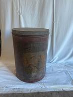 Vintage Blikken Bus met Decoratie, Antiek en Kunst, Antiek | Emaille, Ophalen