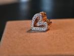 Pandora rosegoud hart, Sieraden, Tassen en Uiterlijk, Ringen, Ophalen of Verzenden, Zo goed als nieuw, 17 tot 18, Dame