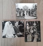 3 grote pers foto's  Prinses Margriet Pieter van Vollenhove, Ophalen of Verzenden, Gebruikt, Nederland, Kaart, Foto of Prent