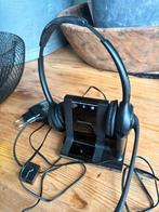 Plantronics WO2A headset, Ophalen of Verzenden, Gebruikt, Over-ear