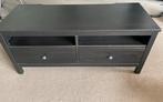 Hemnes ikea tv meubel bruin zwart, Ophalen of Verzenden, Zo goed als nieuw, 25 tot 50 cm, Minder dan 100 cm