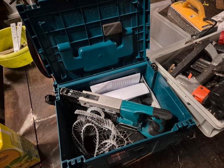 Makita gipsschroefmachine 2021, Doe-het-zelf en Verbouw, Gereedschap | Boormachines, Zo goed als nieuw, Boor- en Schroefmachine