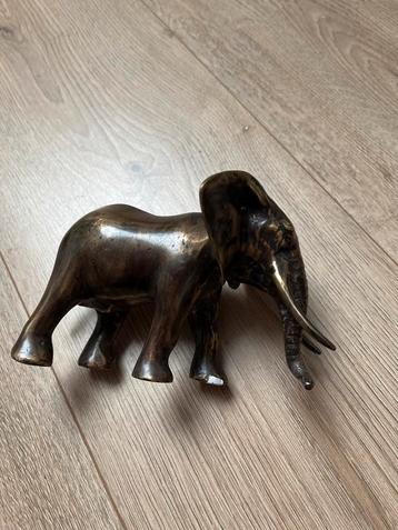 Bronzen Olifantje - Prachtig Decoratief Beeld beschikbaar voor biedingen