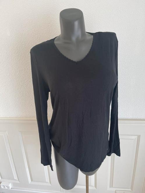 Esprit lounge / pyjama top Met lange mouw Maat 44, Kleding | Dames, Ondergoed en Lingerie, Overige typen, Zwart, Verzenden