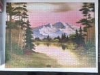 Puzzel 1000 stukjes: Bob Ross: Herfst, Hobby en Vrije tijd, Ophalen of Verzenden, 500 t/m 1500 stukjes, Zo goed als nieuw, Legpuzzel