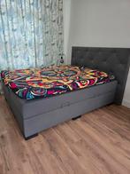 Boxspring 160x200 - Tweepersoonsbed, Ophalen, Tweepersoons, Zo goed als nieuw, 200 cm