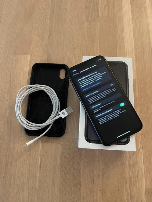 iPhone XR 64GB Black, Telecommunicatie, Mobiele telefoons | Apple iPhone, Zo goed als nieuw, 64 GB, Zwart, Ophalen of Verzenden