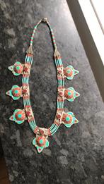 Berber vintage ketting,, Sieraden, Tassen en Uiterlijk, Kettingen, Ophalen of Verzenden, Gebruikt, Steen of Mineraal