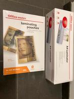 Nieuw!! Office depot A4 lamineermachine + gratis 100 hoezen, Diversen, Bureau-accessoires, Ophalen of Verzenden, Nieuw