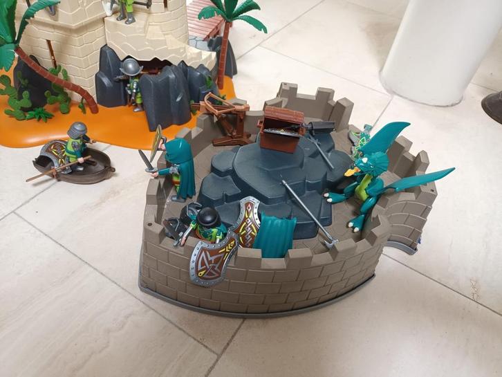 Playmobil Ridderset met Burcht en Figuren, Kinderen en Baby's, Speelgoed | Playmobil, Gebruikt, Los playmobil, Ophalen of Verzenden