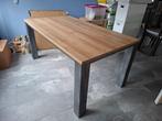 Eetkamertafel, Huis en Inrichting, Ophalen, Eikenhout, 50 tot 100 cm, Zo goed als nieuw
