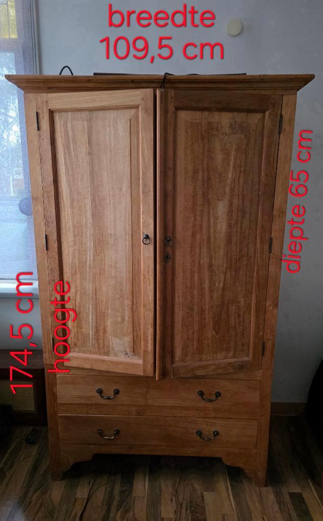 Teak kasten, Huis en Inrichting, Kasten | Overige, Gebruikt, Ophalen