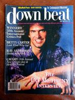 DOWNBEAT Augustus 1989 - Pat Metheny Interview, Ophalen of Verzenden, Gelezen, Muziek, Film of Tv