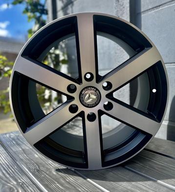 Mercedes Sprinter Crafter 18 inch 6x130 mat zwart velgen beschikbaar voor biedingen