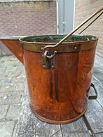 Antieke Koperen Melkemmer met Tuit, Antiek en Kunst, Ophalen, Koper