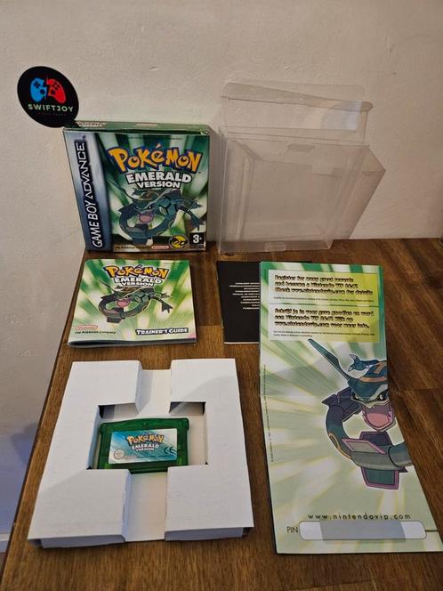 Pokemon Emerald (Compleet), Spelcomputers en Games, Games | Nintendo Game Boy, Zo goed als nieuw, Avontuur en Actie, 1 speler