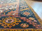 Handgeknoopt vintage vloerkleed – Malayer stijl – 216x148, 100 tot 150 cm, Digital8, 200 cm of meer, Perzisch klassiek Bohemian Mid-century Oudroze blauw Wabi-sabi